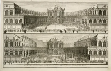 Vista del giardino reale dell